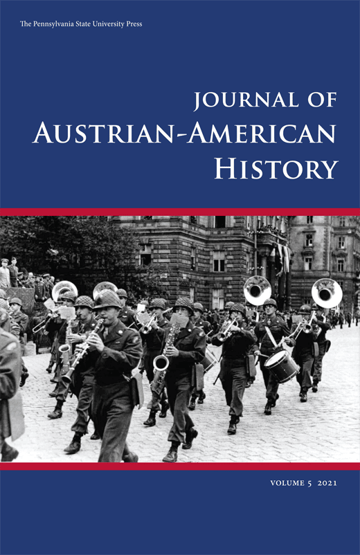The Journal of Austrian-American History is an open-access, peer-reviewed, scholarly journal sponsored by the Botstiber Institute for Austrian-American Studies and published by Penn State University Press.