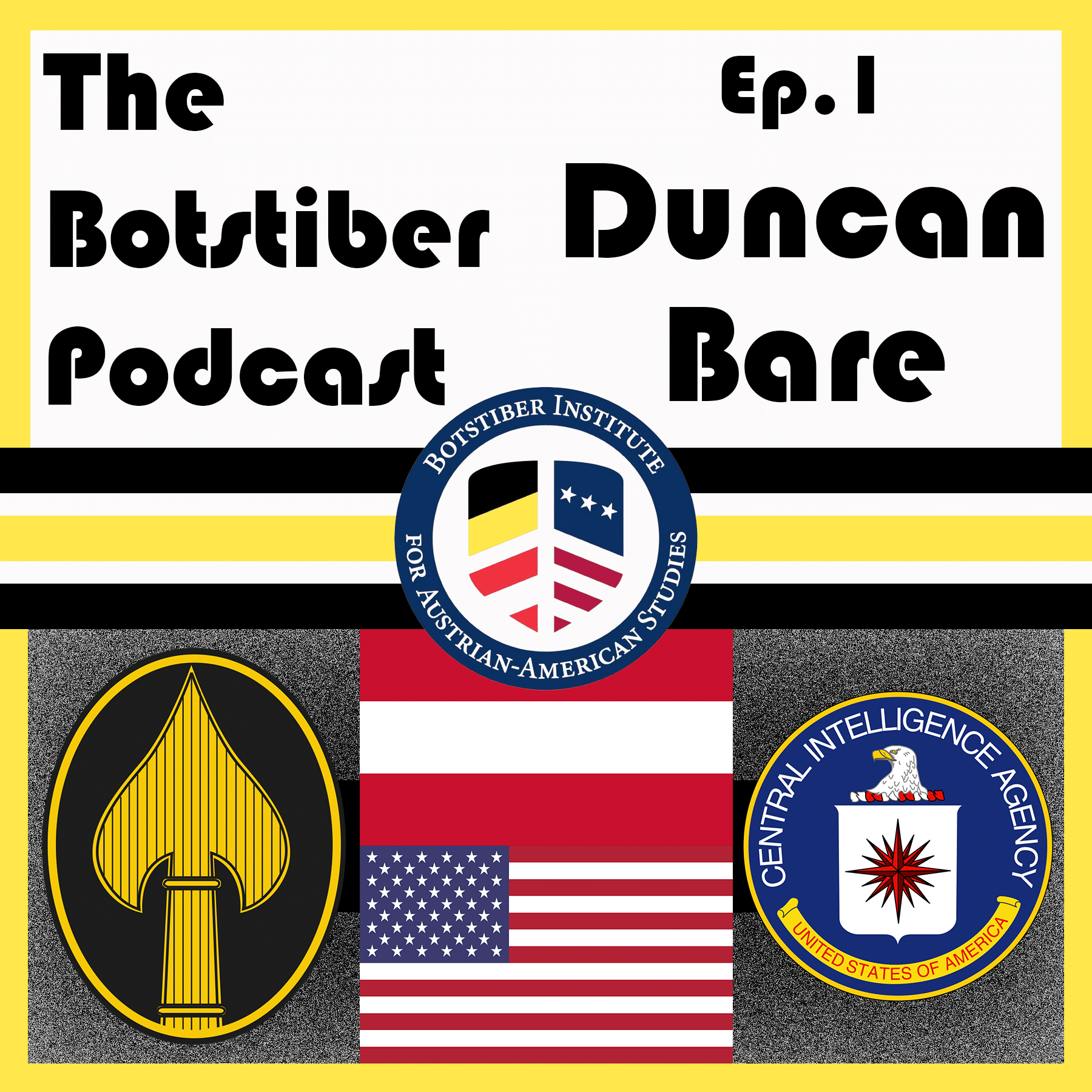 The Botstiber Podcast Cover with Duncan Bare