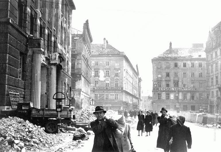 Kriegsende Postwar Austria Vienna